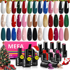 Smalto Semipermanente Unghie, 23PCS Kit Semipermanente Unghie Con Base Coat E Gl