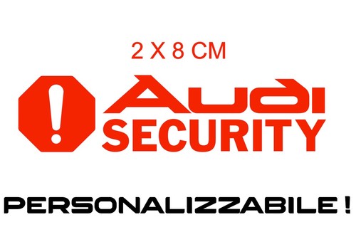 Adesivi audi sticker auto - 4x,
