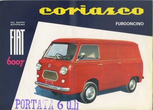 Depliant brochure furgoncino - brochure,