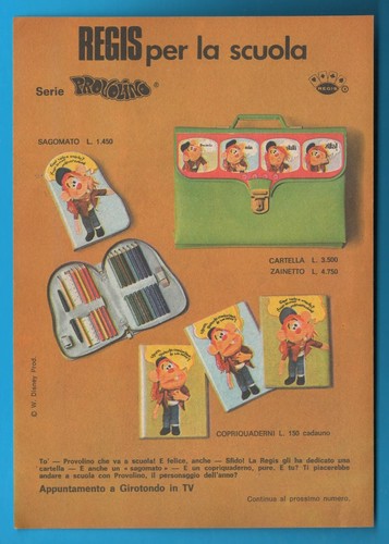 Regis serie provolino - regis,