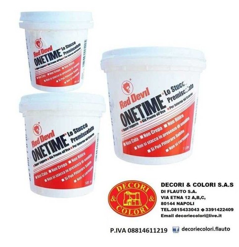 Red devil onetime - onetime, stucco
