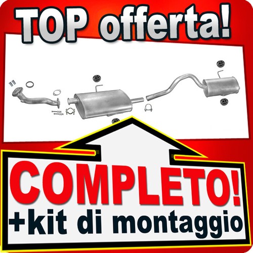 Scarico completo per - per, renault