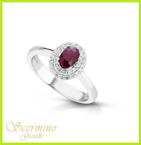 18k white gold ring - 18k,
