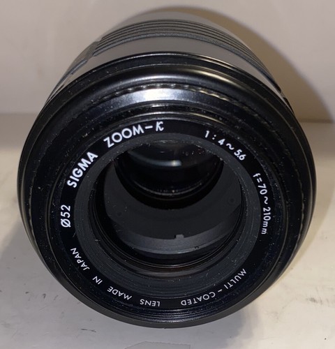 Sigma zoom f 70 210 - zoom-k, 1:4-56