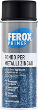 Fondo per Metalli Zincati 400 Ml, Aggrappante per Verniciatura, Colore Grigio, P