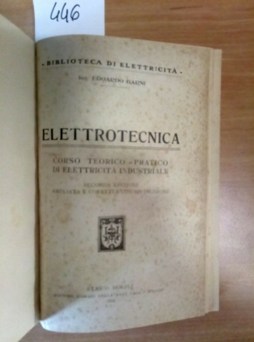 Elettrotecnica manuale hoepli - elettrotecnica,
