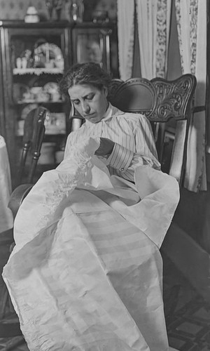 Antique glass photo negative - photo,