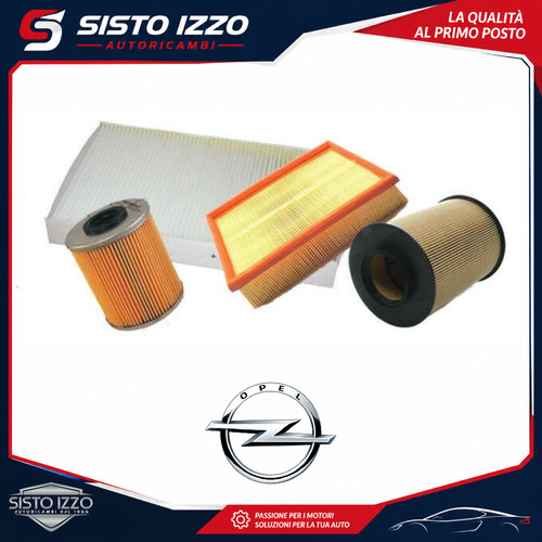 Kit filtri tagliando opel - kit,