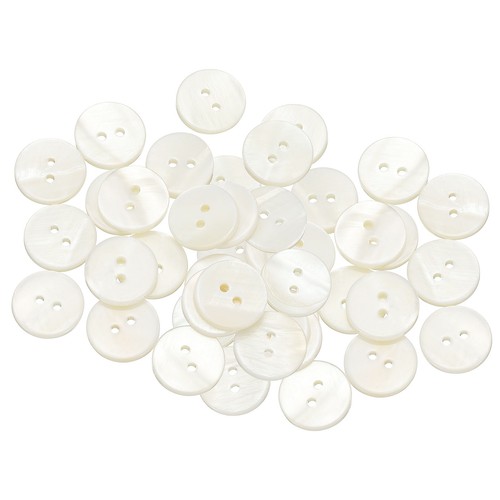 Pezzi bottone conchiglia - pezzi,