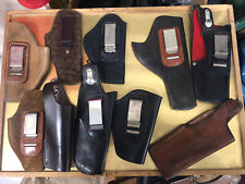 FONDINE 10 IN CUOIO E  PELLE PER PISTOLE SEMIAUTOMATICHE VARI MODELLI BERETTA