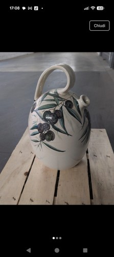 Grottaglie oliera ceramica - oliera, in