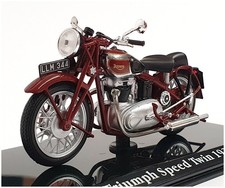 Atlas Edizioni Scala 1/24 Moto 4 658 108 - 1938 Triumph Speed Twin - Marrone