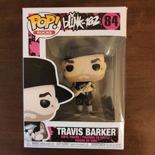 Funko Pop! TRAVIS BARKER 84 Rocks BLINK 182 - Rare VAULTED