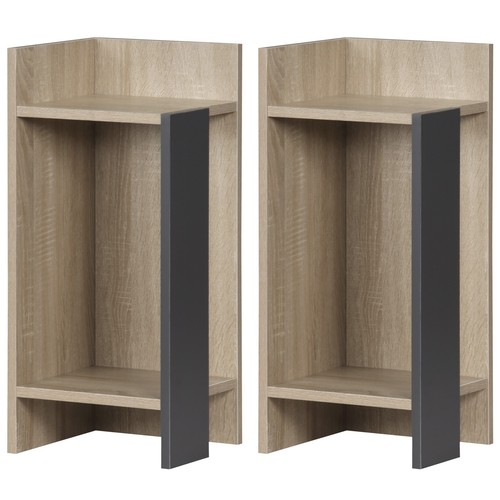 Homcom comodini moderni - homcom,
