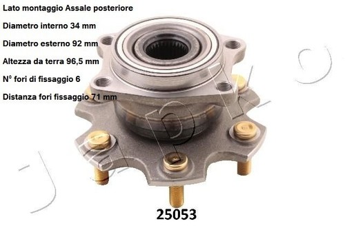 Kit mozzo ruota - kit, post