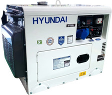 Generatore di corrente diesel 6,3 kw HYUNDAI gruppo elettrogeno silenziato 230V