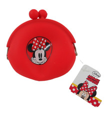 PORTAMONETE GRANDE  DISNEY MINNIE IN SILICONE  12X10X3