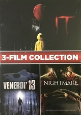 DVD 3 FILM COLLECTION + SCENE ELIMINATE  - IT ,VENERDÌ 13 ,NIGHTMARE NUOVO !!!!!