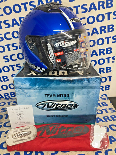 Casco nitro racing open - nitro,