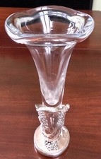 Vaso con scultura firmato - , scultura.