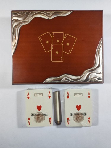 Cofanetto con carte da - rg,