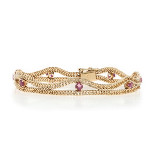 Bracciale catena fantasia - , coda