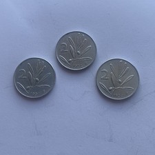 LOTTO MONETE 2 LIRE OLIVO APE