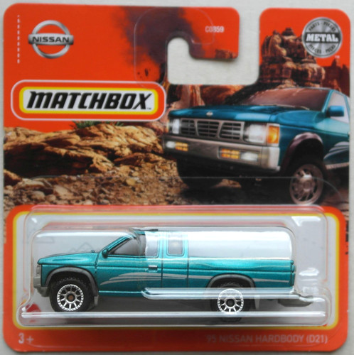 Matchbox 1995 nissan hardbody - nissan,