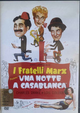 UNA NOTTE A CASABLANCA Fratelli Marx RARO DVD Warner DRAKE COLLIER