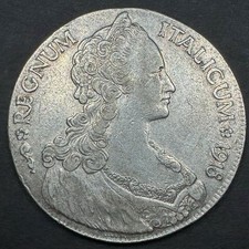 Italia 1918 Eritrea Tallero - Vittorio Emanuele III - Coloniale - Rara