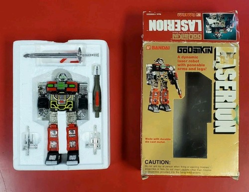 1984 bandai godaikin laserion - godaikin,