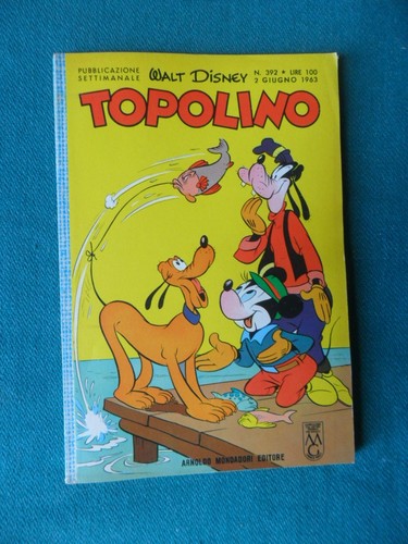 Mondadori topolino 392 - topolino, n