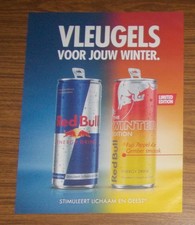 Rara Pubblicità RED BULL WINTER EDITION - Ali per il tuo Inverno 2025