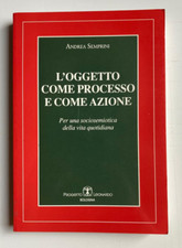 L'oggetto come processo e come