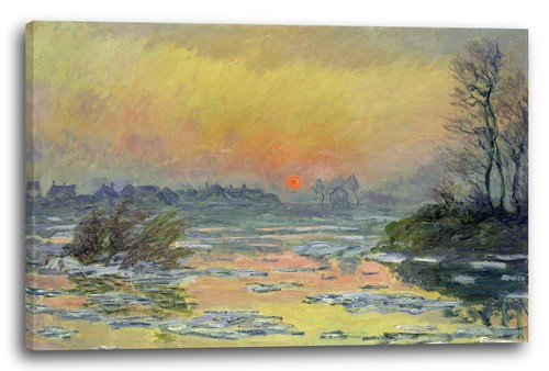 Tela cornice claude monet - tela/cornice,
