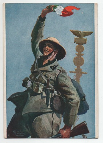 Cartolina militare illustrata - cartolina,