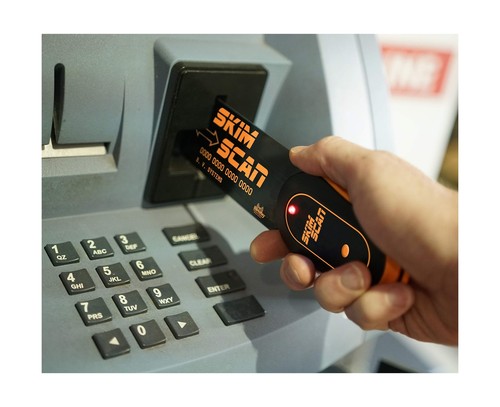 Skim scan detects hidden card - detects,