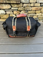 Borsa grande vintage Jessup per fotocamera/videocamera - DSLR/SLR in tela e pelle 