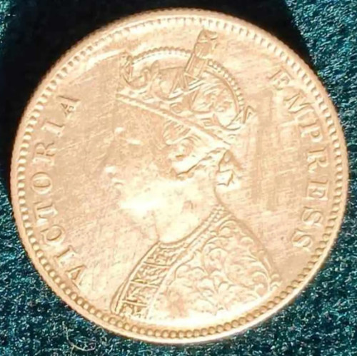 Una rupia 1884 - ., india