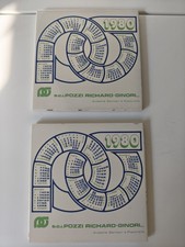 Set 2 Piastrelle Vintage 1980