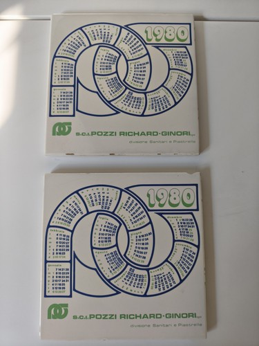 Set piastrelle vintage 1980 - set,