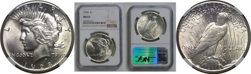 Dollaro della pace 1928 - pace,