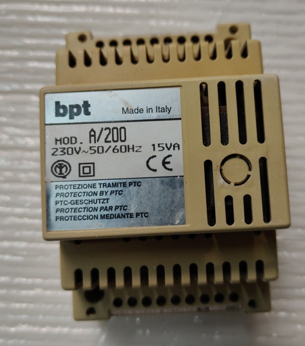Alimentatore trasformatore bpt - trasformatore,