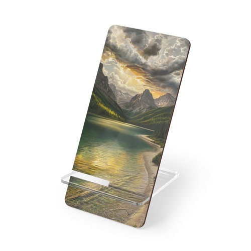 Supporto mobile mountain - mountain, lake