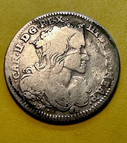 Carlos 1696 veinte granas - 1696.,