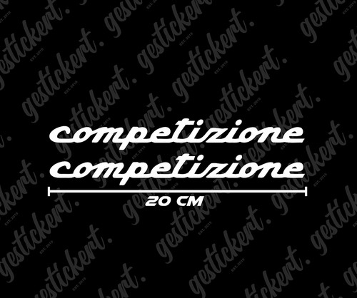 Adesivi cm competizione - 2,