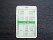 CALENDARIO ROLEX DEL 1970 /
