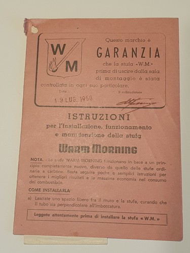 Istruzioni vintage uso - vintage,