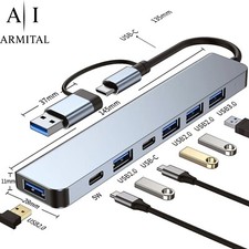 Hub USB-C 7 in 2 Docking