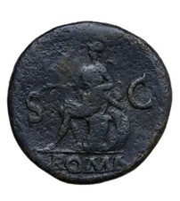 NERONE IMPERATORE SESTERZIO